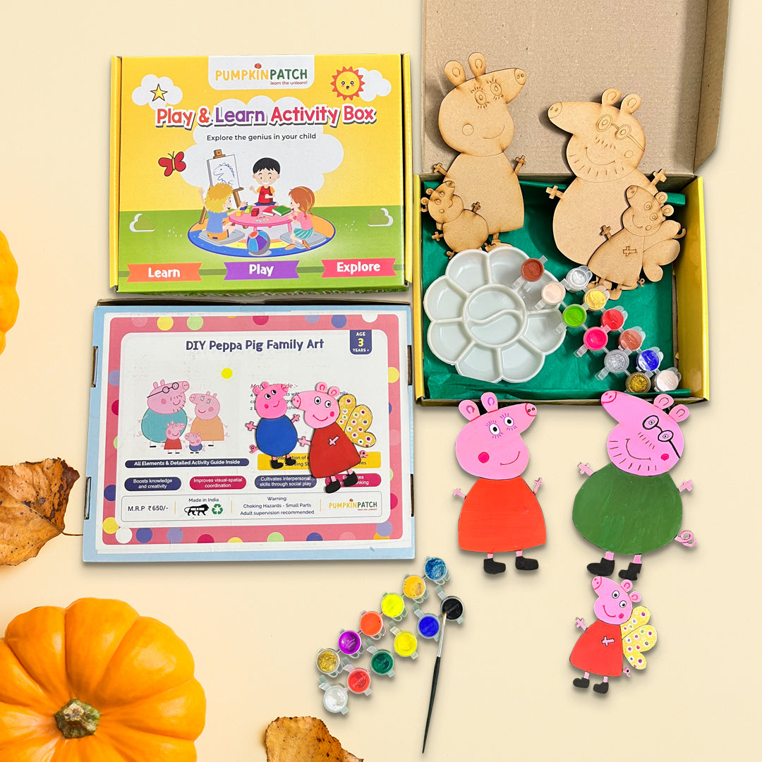 Peppa Pig Family Art