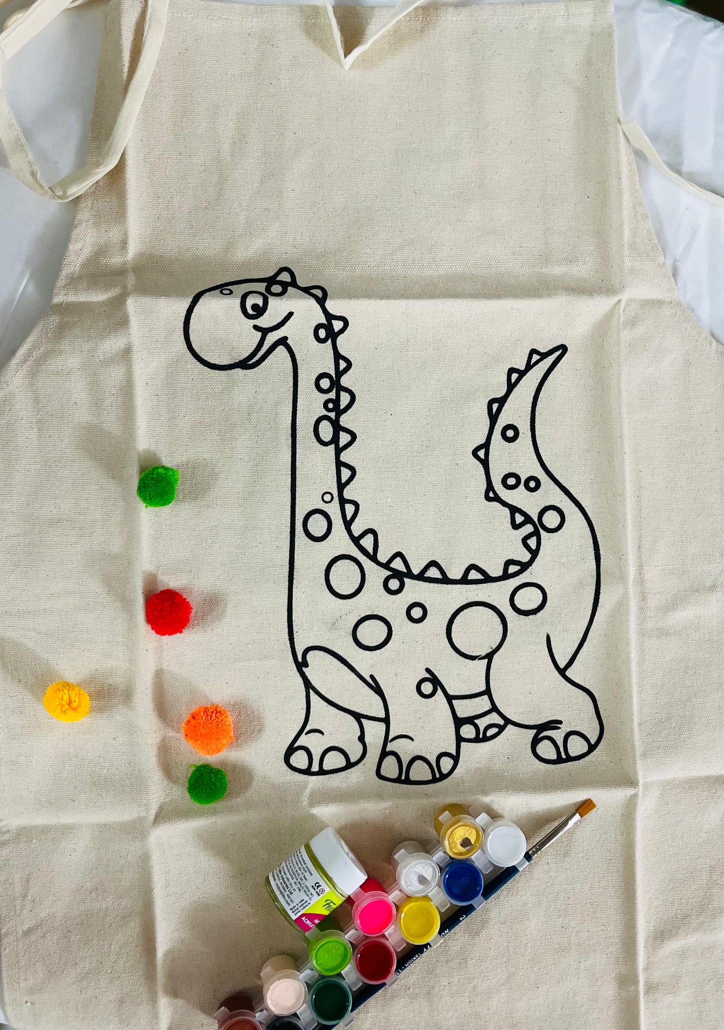 Canvas Fabric Apron Diy Box Customisable