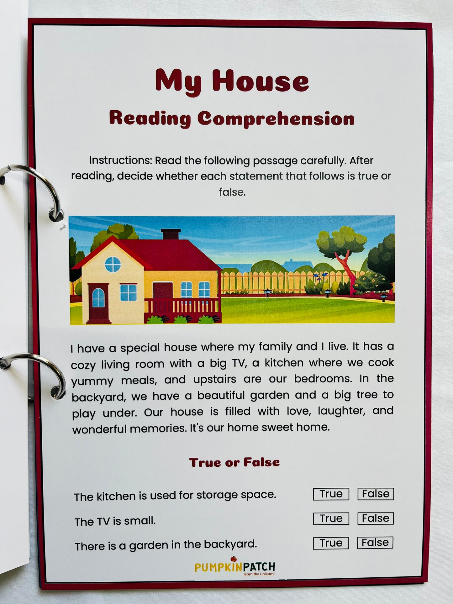 Reading And Writing Practice