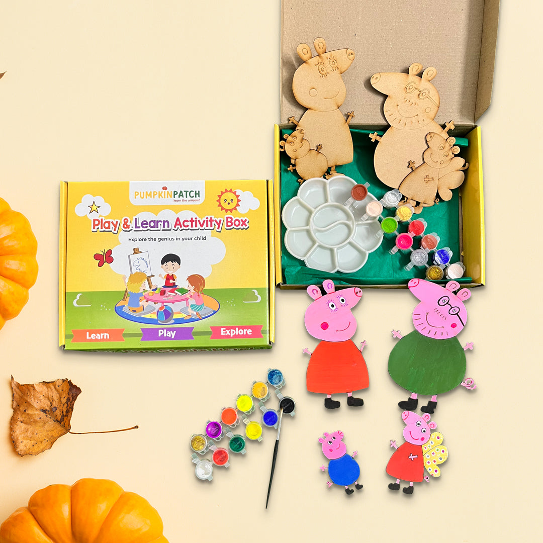 Peppa Pig Family Art