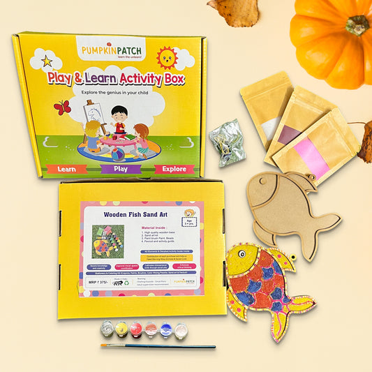 Wooden Fish Sand Art Diy