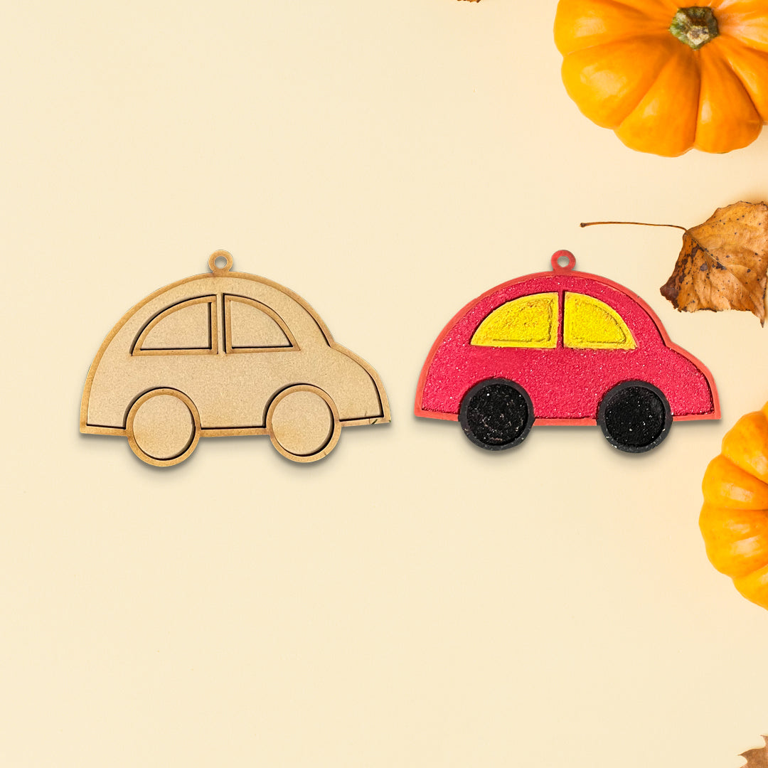 Wooden Car Sand Art Diy