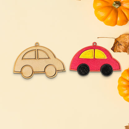 Wooden Car Sand Art Diy