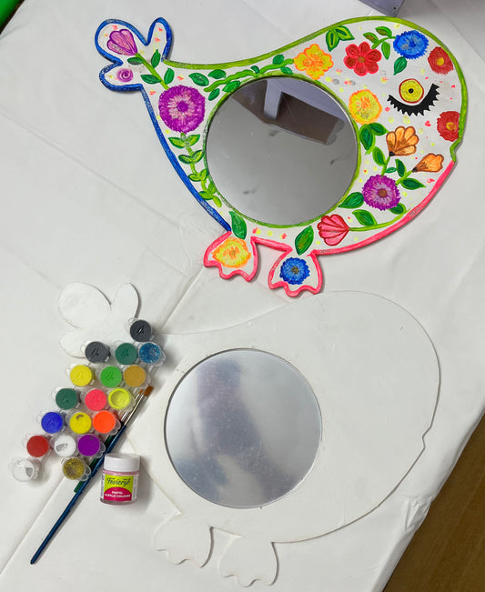 Bird Mirror Wall art frame