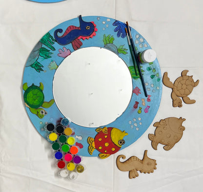 Water world Mirror Frame DIY