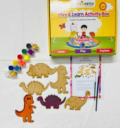 Dinosaur Magnet DIY box