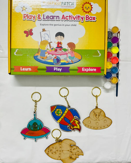 Universe Theme Diy Key Chain