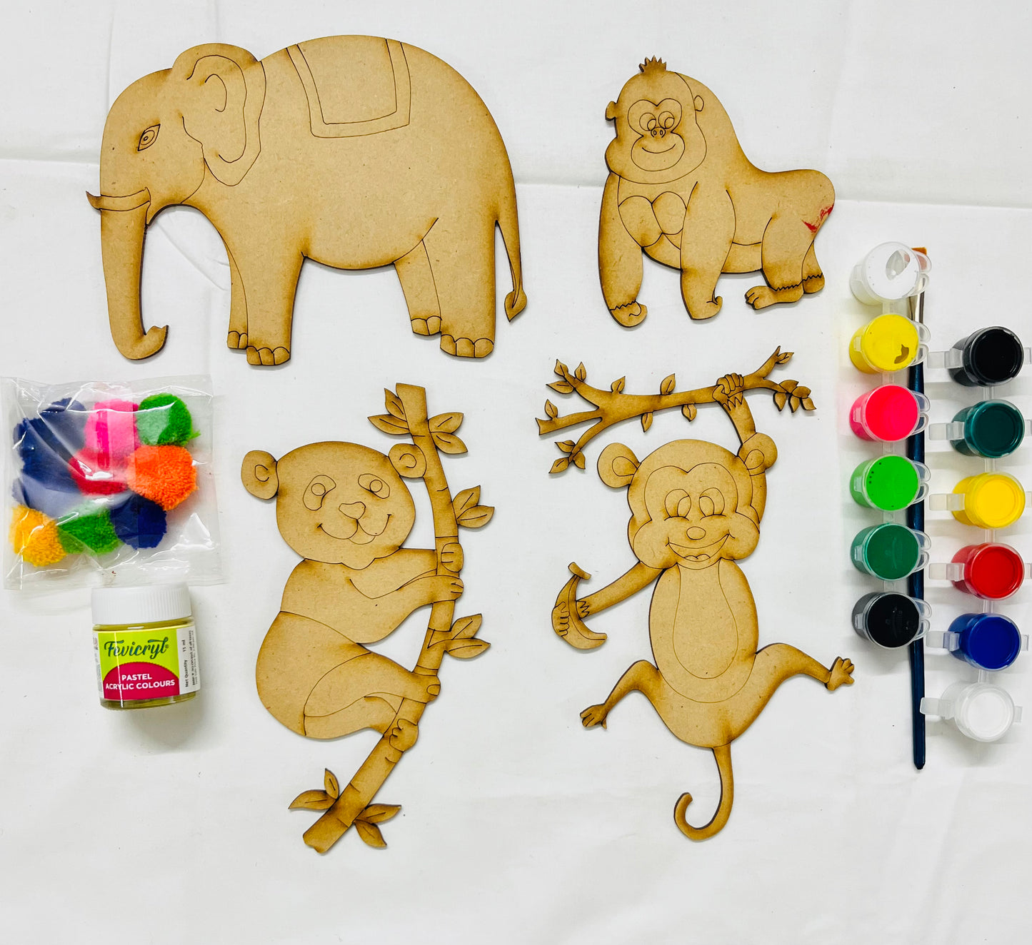 Wild Animals magnet DIY box