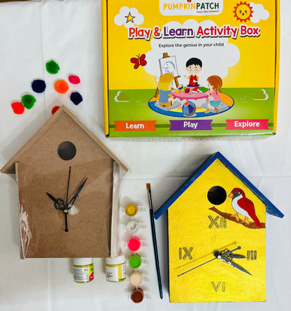 Bird House Clock Diy