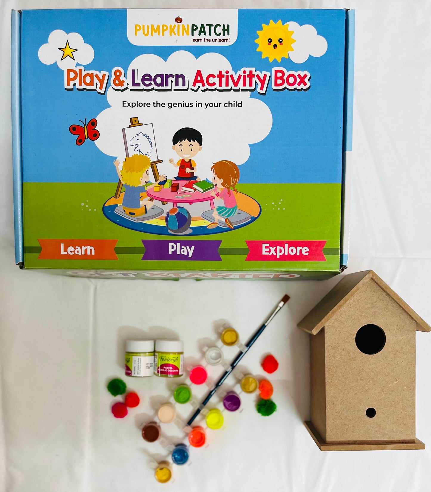 Bird House Arty kit