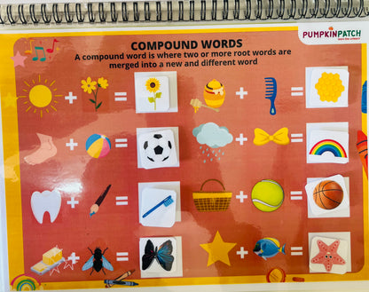 Grammar Velcro Activity binder